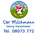 Frische Milch vom Bauernhof frei Haus im Landkreis Mühldorf